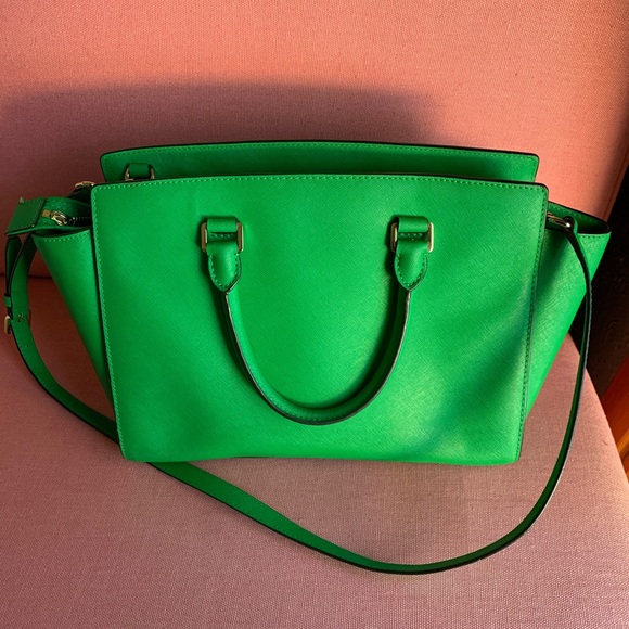 Michael Kors Green Handbag